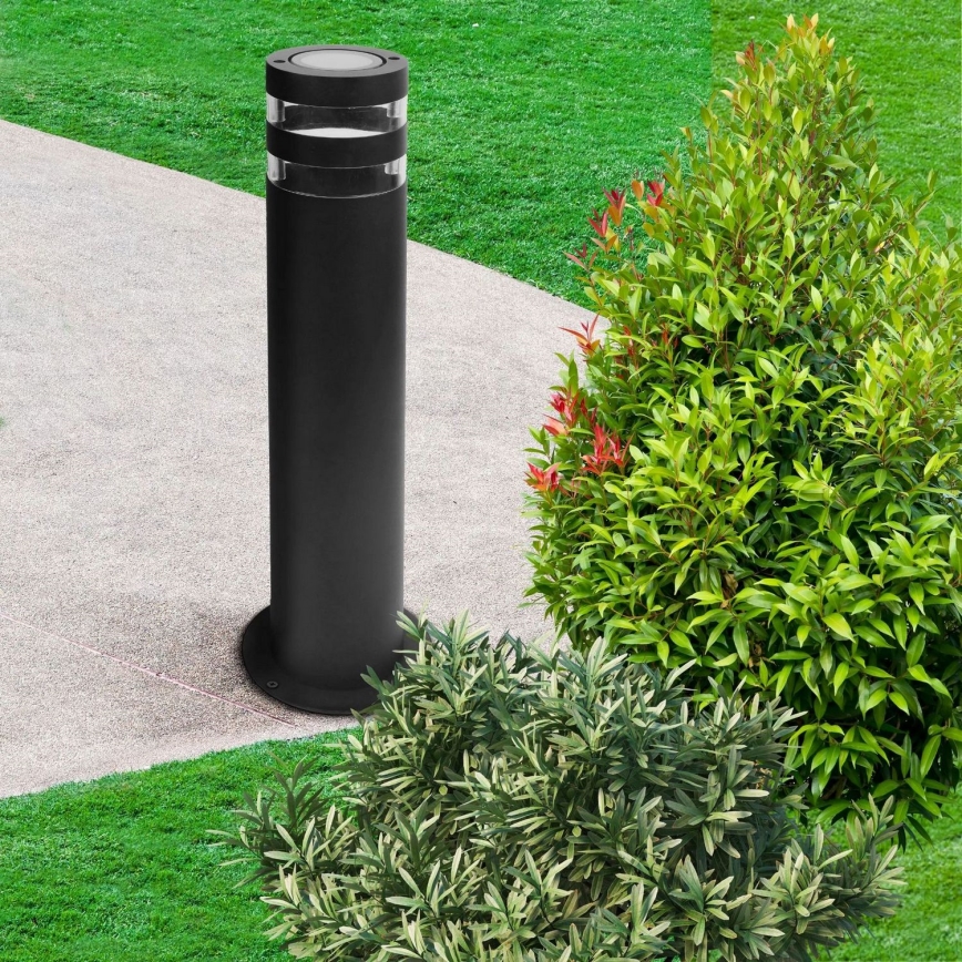 Lauko šviestuvas RINO 1xE27/12W/230V IP54 44 cm juoda