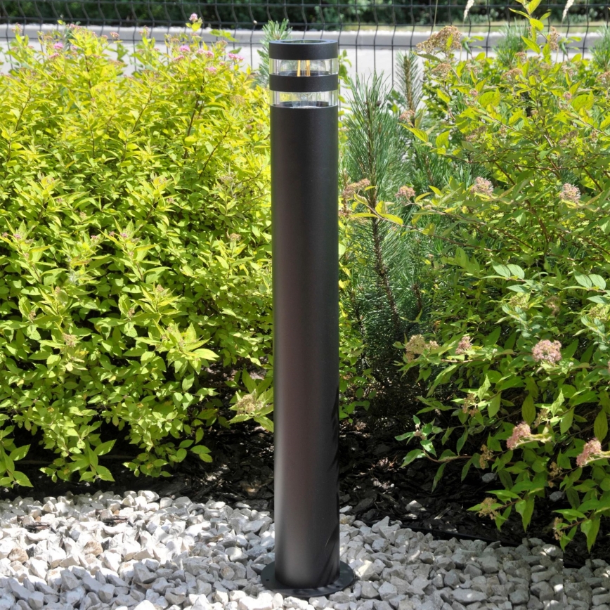 Lauko šviestuvas RINO 1xE27/12W/230V IP54 74 cm juoda