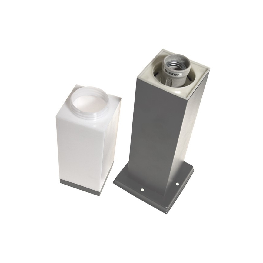 Lauko šviestuvas SOPPA 1xE27/60W/230V IP44 45 cm antracitas