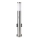 Lauko šviestuvas su jutikliu + 2 lizdai SCHUKO 1xE27/60W/230V IP44 60cm matinis chromas