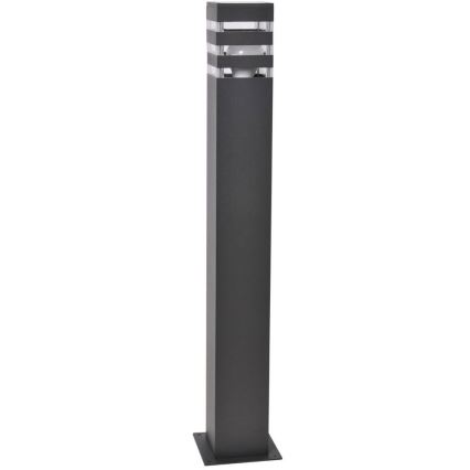 Lauko šviestuvas su jutikliu TEKSAS 1xE27/12W/230V IP44 74 cm antracitas
