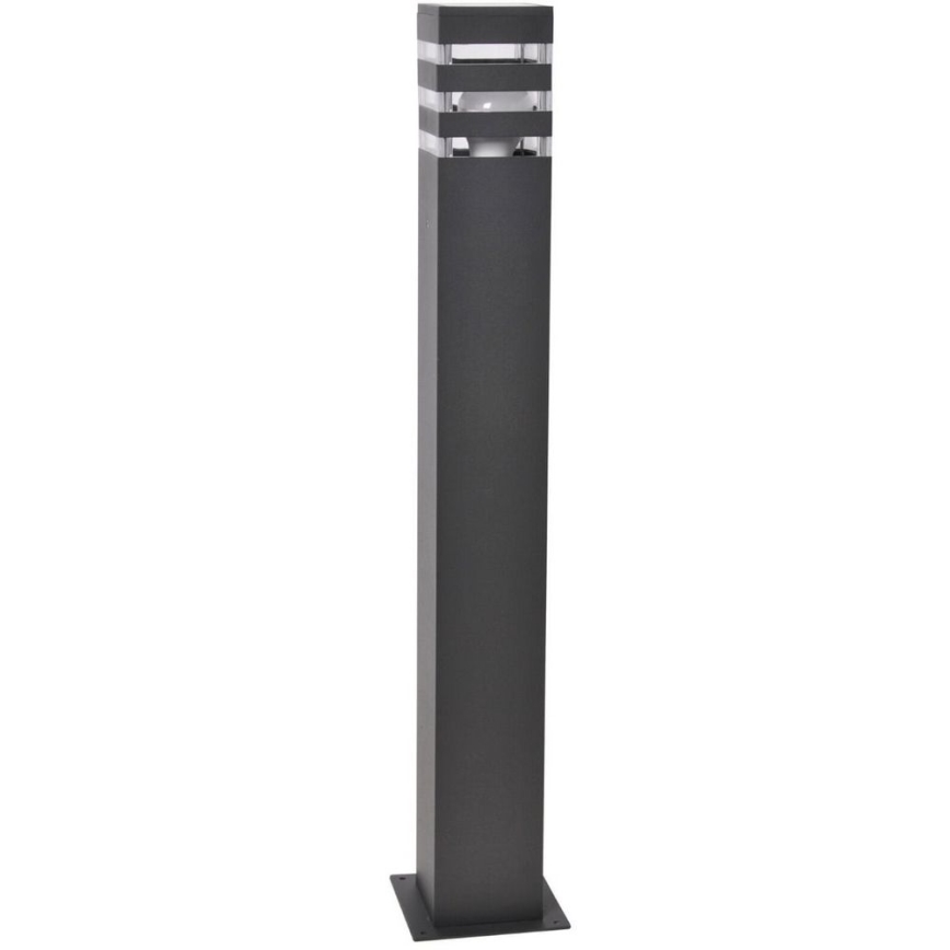 Lauko šviestuvas su jutikliu TEKSAS 1xE27/12W/230V IP44 74 cm antracitas