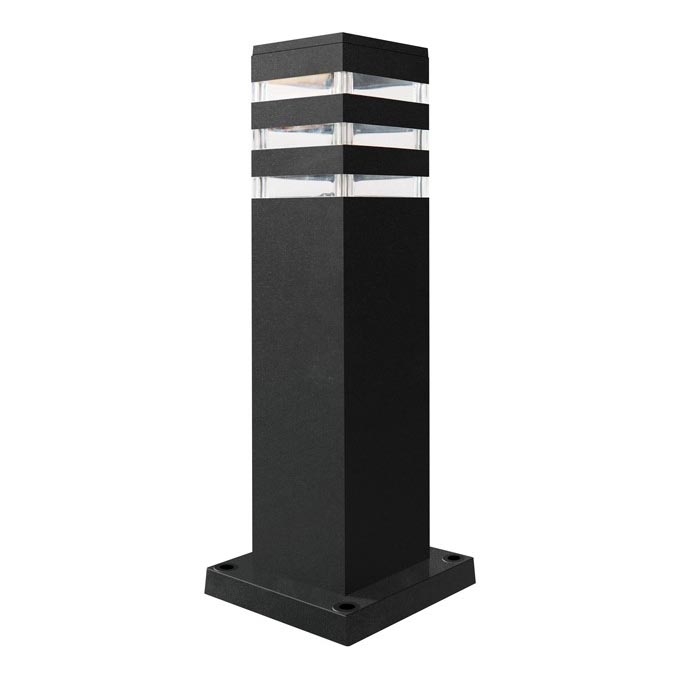 Lauko šviestuvas TEKSAS 1xE27/12W/230V IP44 44 cm antracitas