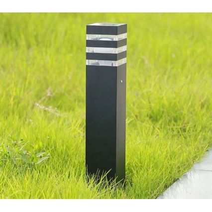 Lauko šviestuvas TEKSAS 1xE27/12W/230V IP44 74 cm antracitas