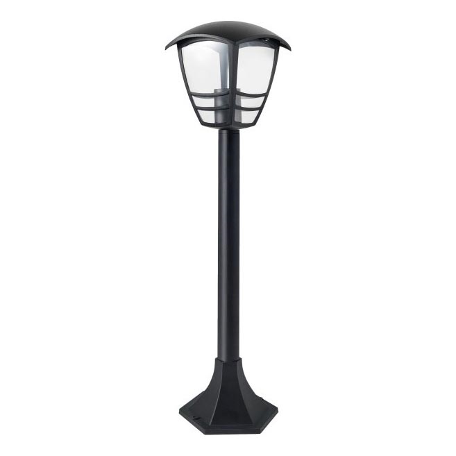 Lauko šviestuvas TEVIO 1xE27/60W/230V IP54 97 cm juoda
