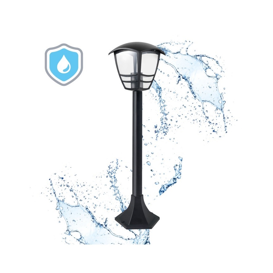 Lauko šviestuvas TEVIO 1xE27/60W/230V IP54 97 cm juoda