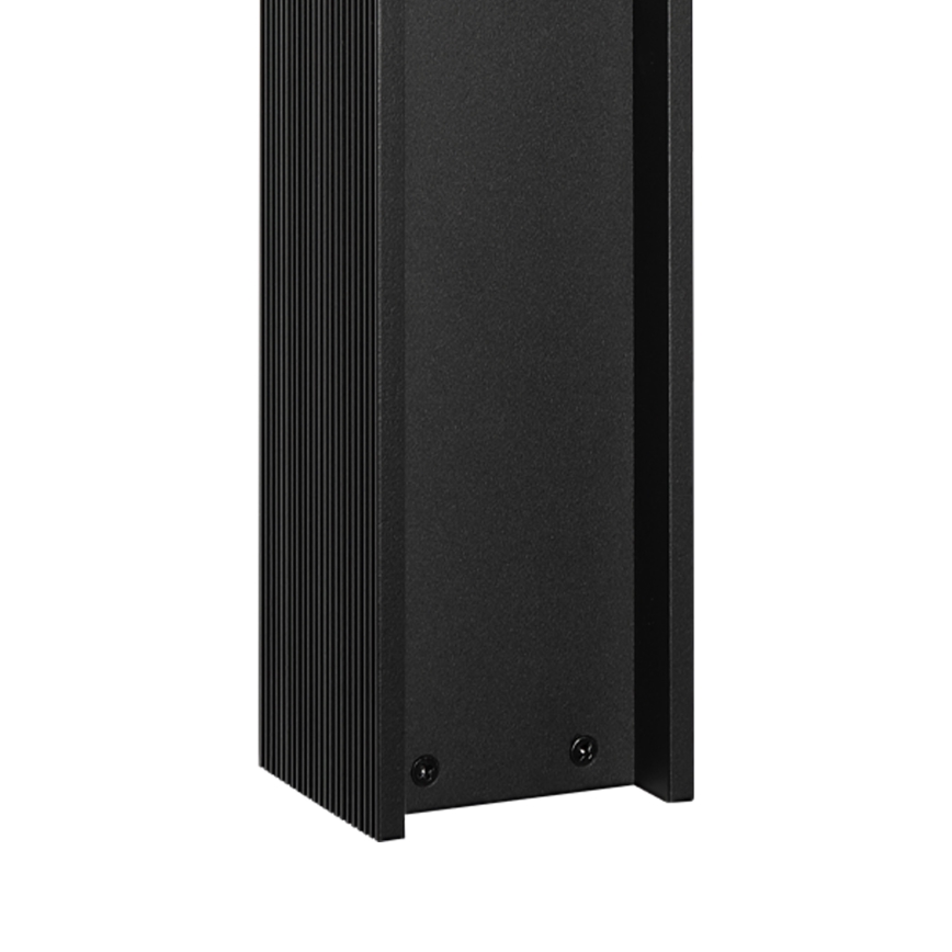 Lauko šviestuvas VESPER 1xG9/5W/230V IP44 80 cm juodas