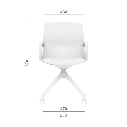LD Seating - Biuro kėdė FLEXI žalia