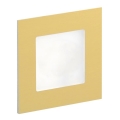 LDST AN-01-SZ-BC9 - LED laiptų šviestuvas ANGEL 9xLED/1,2W/230V auksinė 3500K