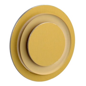 LDST LI-01-SZ-BC8 - Laiptinės LED šviestuvas LILI 8xLED/1,2W/230V aukso spalvos 3500K