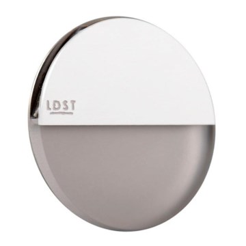 LDST RO-01-B-BZ4 - Laiptinės LED šviestuvas ROBIN 4xLED/1,2W/230V baltas 6500K