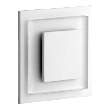 LDST SU-01-B-BZ8 - Laiptinės LED šviestuvas SUNNY 8xLED/1,2W/230V baltas 6500K
