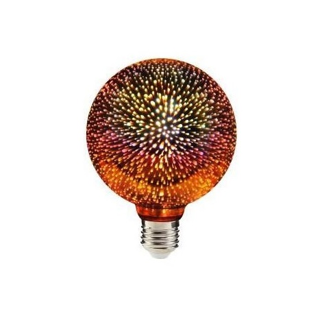 LED 3D Dekoratyvinė elektros lemputė G95 E27/3,5W/230V
