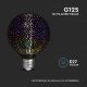 LED 3D Dekoratyvinė lemputė FILAMENT G125 E27/4W/230V 3000K