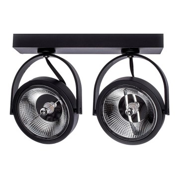 LED Akcentinis apšvietimas LUGAR 2xAR111 - GU10/25W/230V