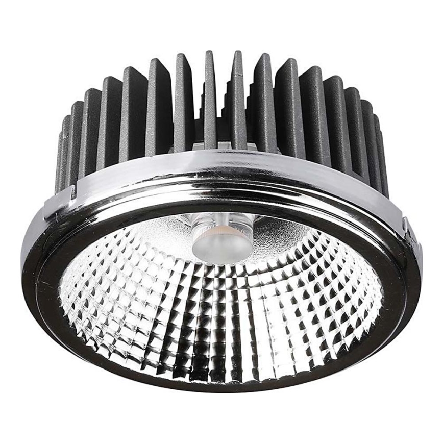 LED Akcentinis įleidžiamas šviestuvas LED/20W/230V 4000K 40°/20° diametras 11 cm blizgus chromas