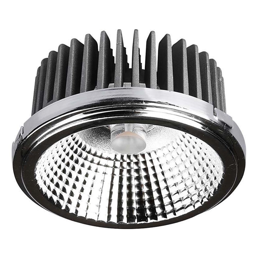 LED Akcentinis įleidžiamas šviestuvas LED/20W/230V 6400K 40°/20° diametras 11 cm blizgus chromas