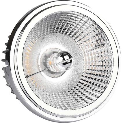 LED Akcentinis įleidžiamas šviestuvas LED/20W/230V 6400K 40°/20° diametras 11 cm blizgus chromas