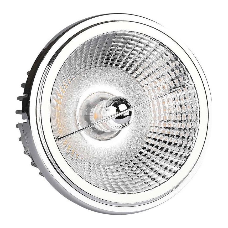LED Akcentinis įleidžiamas šviestuvas LED/20W/230V 6400K 40°/20° diametras 11 cm blizgus chromas