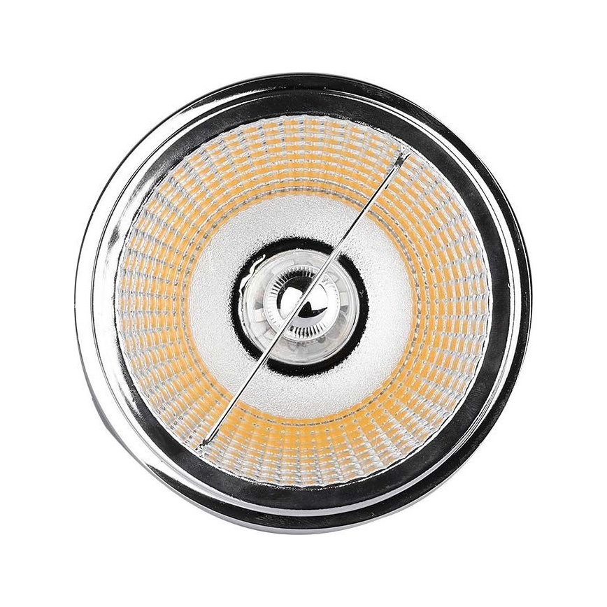 LED Akcentinis įleidžiamas šviestuvas LED/20W/230V 6400K 40°/20° diametras 11 cm blizgus chromas