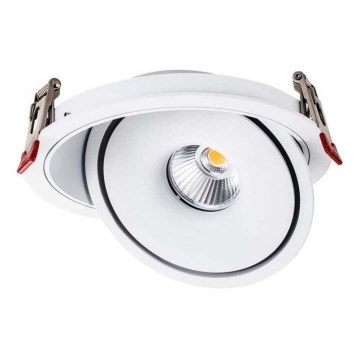 LED Akcentinis įleidžiamas šviestuvas LED/28W/230V 3000/4000/6400K diametras 20 cm balta