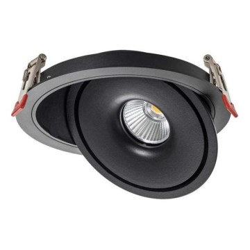 LED Akcentinis įleidžiamas šviestuvas LED/28W/230V 3000/4000/6400K diametras 20 cm juoda
