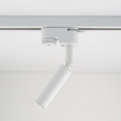 LED akcentinis šviestuvas 1-fazės bėgių sistemai LAGOS 1xG9/3W/230V balta