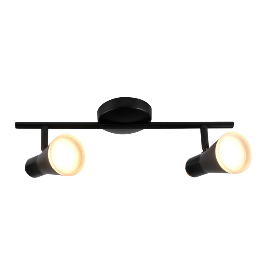 LED Akcentinis šviestuvas BERG 2xLED/4,2W/230V juodas