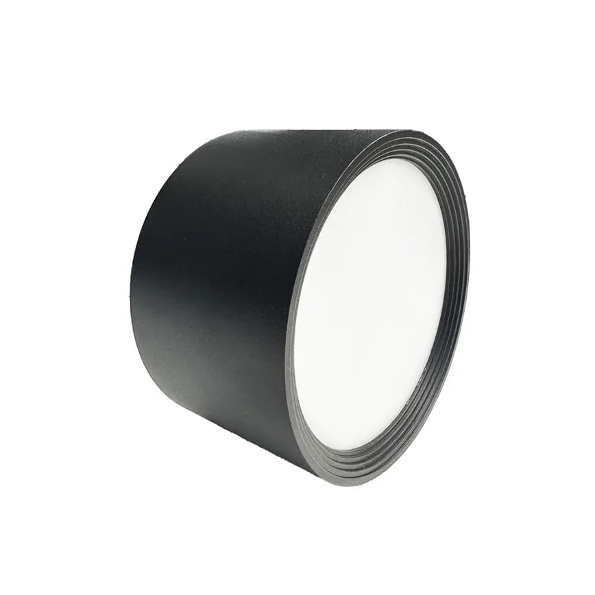 LED akcentinis šviestuvas LED/14W/230V 4000K diametras 12 cm juoda
