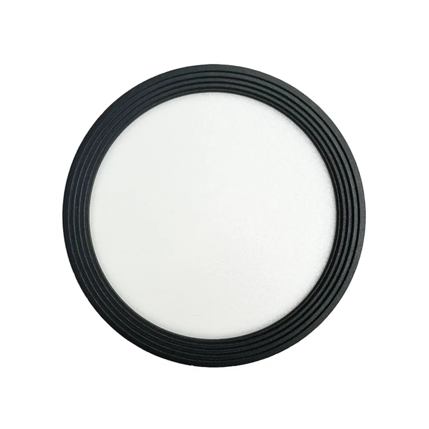 LED akcentinis šviestuvas LED/17W/230V 4000K diametras 15 cm juoda