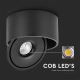 LED Lankstus Akcentinis šviestuvas LED/20W/230V 3000/4000/6400K CRI 90 juoda