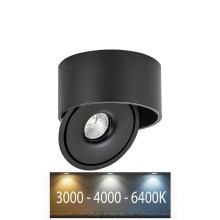 LED akcentinis šviestuvas LED/28W/230V 3000/4000/6400K CRI 90 juoda