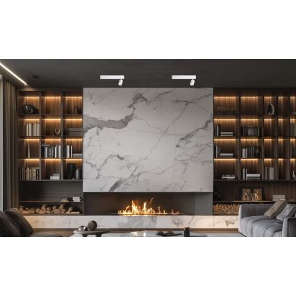 LED akcentinis šviestuvas MAGNET LED/5W/230V + 1xGU10/60W 3000/4000K balta