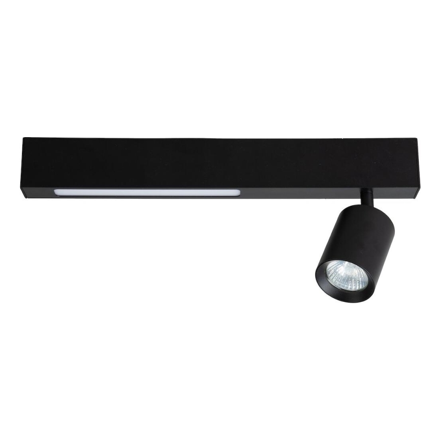LED akcentinis šviestuvas MAGNET LED/5W/230V + 1xGU10/60W 3000/4000K juoda