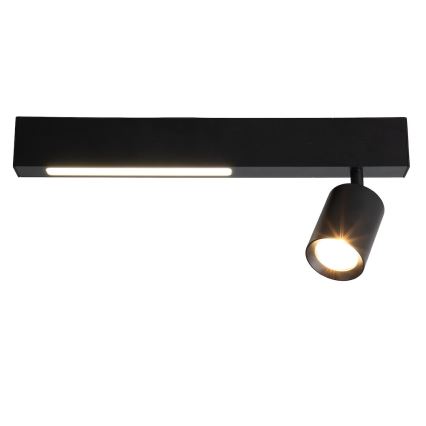 LED akcentinis šviestuvas MAGNET LED/5W/230V + 1xGU10/60W 3000/4000K juoda