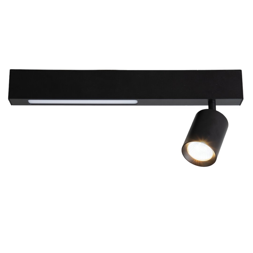 LED akcentinis šviestuvas MAGNET LED/5W/230V + 1xGU10/60W 3000/4000K juoda