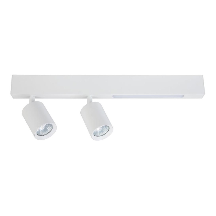 LED akcentinis šviestuvas MAGNET LED/5W/230V + 2xGU10/60W 3000/4000K balta