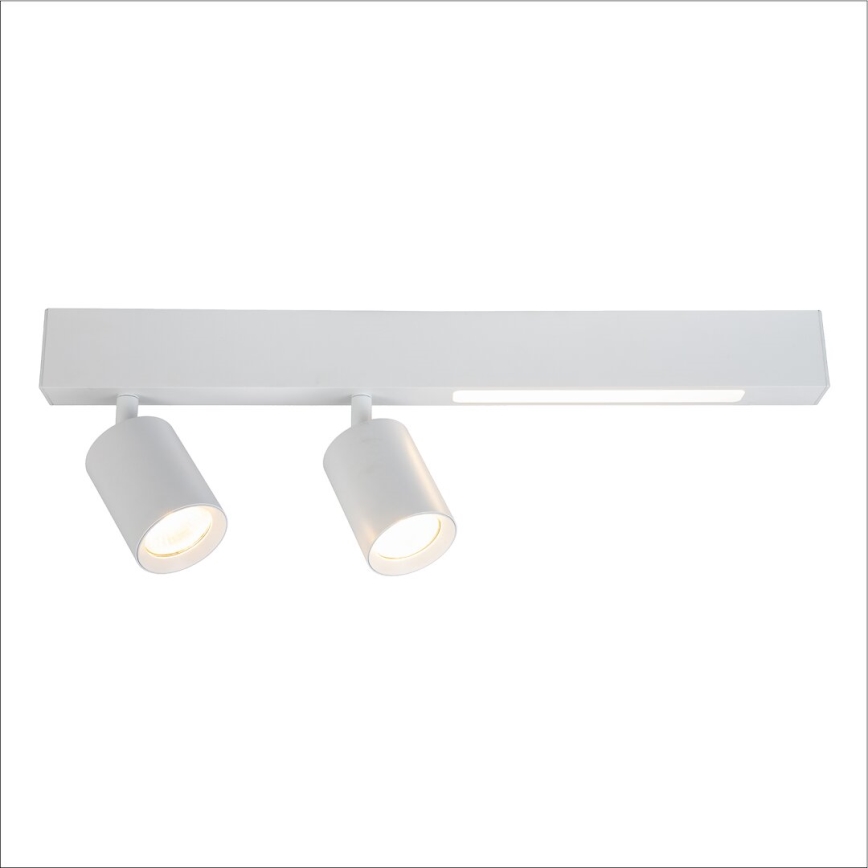 LED akcentinis šviestuvas MAGNET LED/5W/230V + 2xGU10/60W 3000/4000K balta