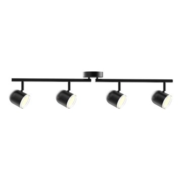 LED Akcentinis šviestuvas RAWI 4xLED/4,2W/230V juodas