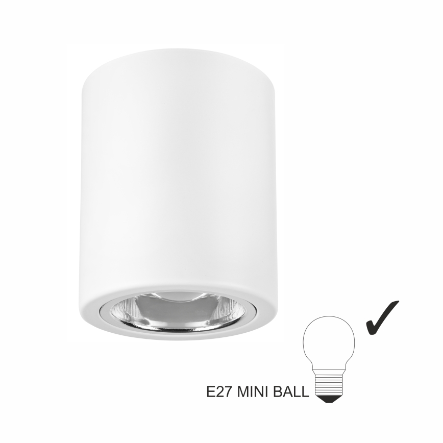LED akcentinis šviestuvas TACO 1xE27/15W/230V balta