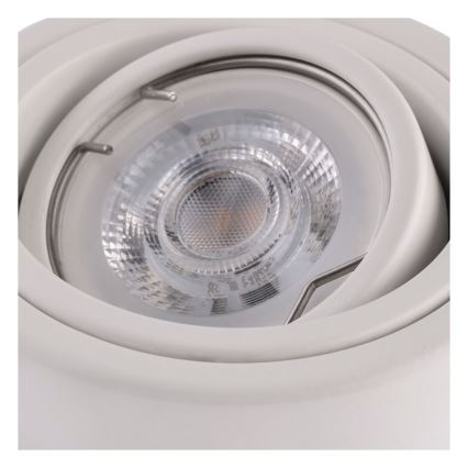 LED Akcentinis šviestuvas TUBA 1xGU10/5W/230V 2700K baltas