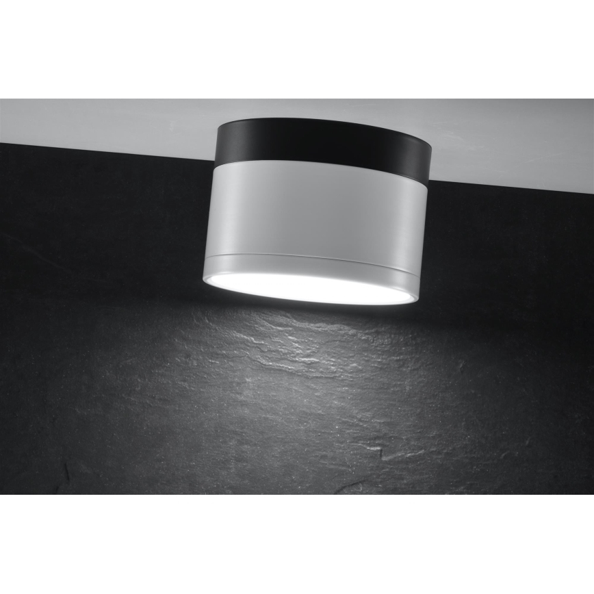LED Akcentinis šviestuvas TUBA LED/9W/230V baltas/juodas