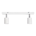 LED Akcentinis šviestuvas TUNE 2xGU10/4,8W/230V baltas