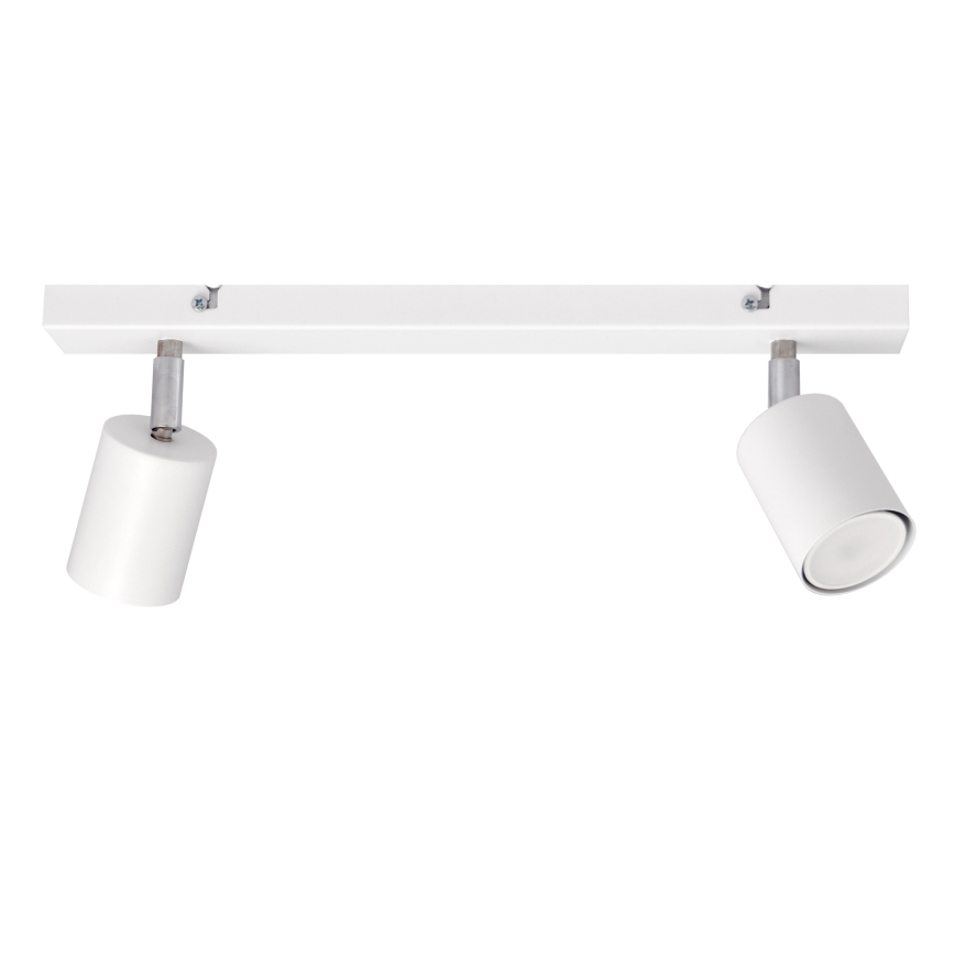 LED Akcentinis šviestuvas TUNE 2xGU10/4,8W/230V baltas
