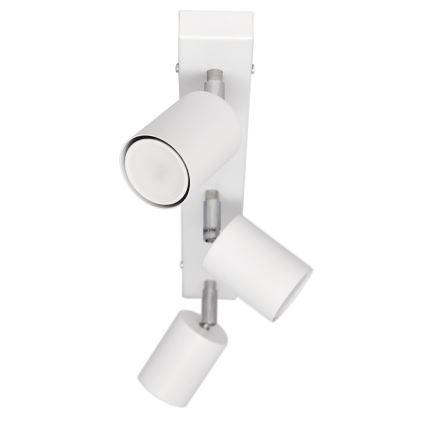 LED Akcentinis šviestuvas TUNE 3xGU10/4,8W/230V baltas