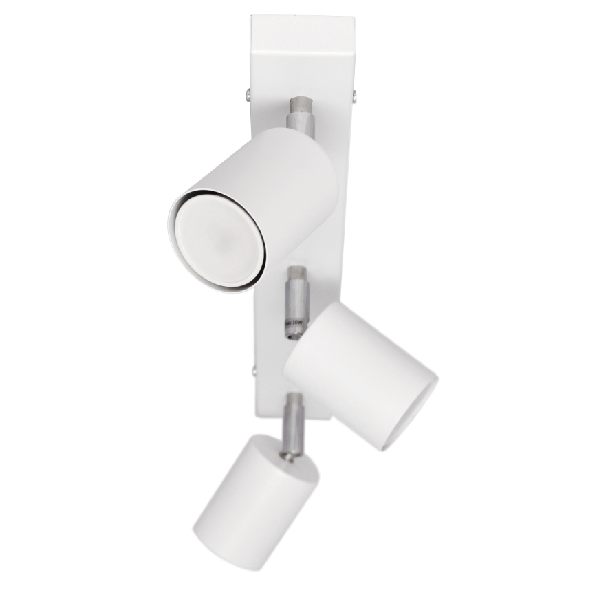LED Akcentinis šviestuvas TUNE 3xGU10/4,8W/230V baltas
