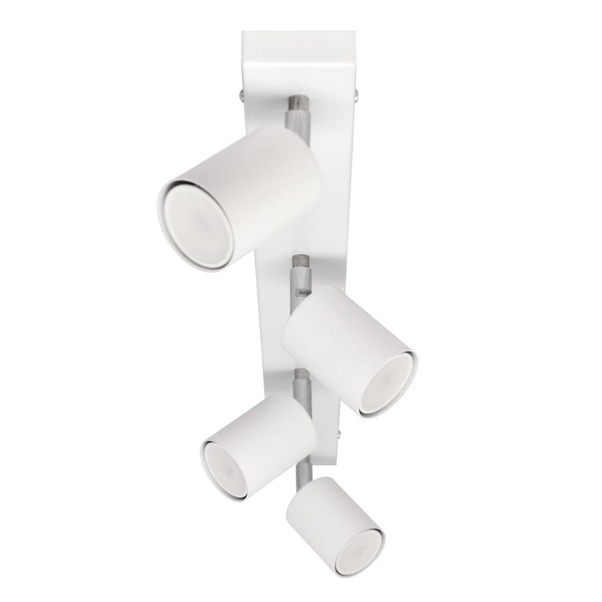LED Akcentinis šviestuvas TUNE 4xGU10/4,8W/230V baltas