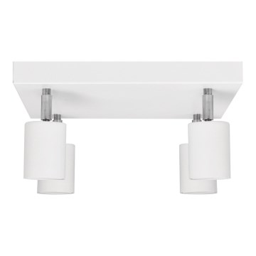 LED Akcentinis šviestuvas TUNE 4xGU10/4,8W/230V baltas