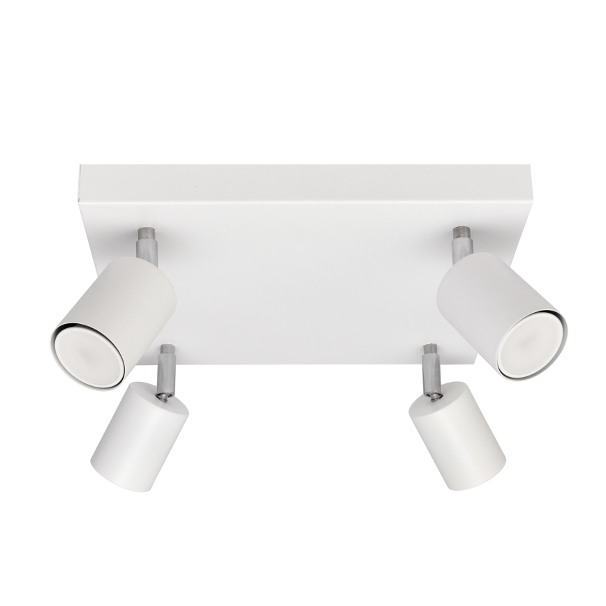 LED Akcentinis šviestuvas TUNE 4xGU10/4,8W/230V baltas