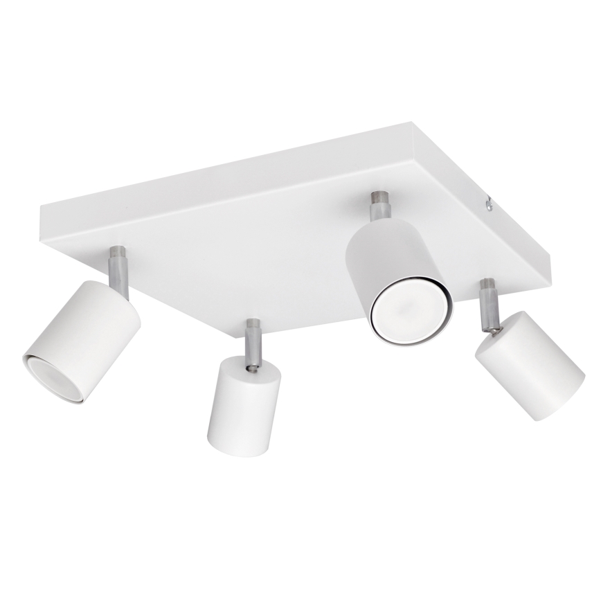 LED Akcentinis šviestuvas TUNE 4xGU10/4,8W/230V baltas